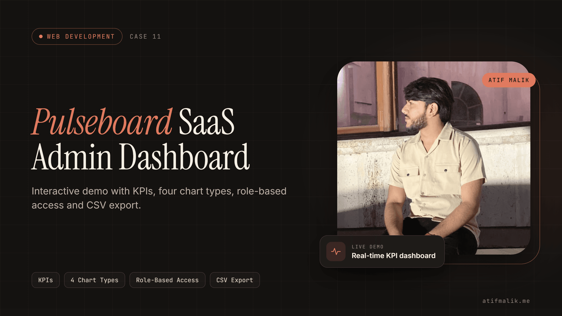 Pulseboard — SaaS Admin Dashboard